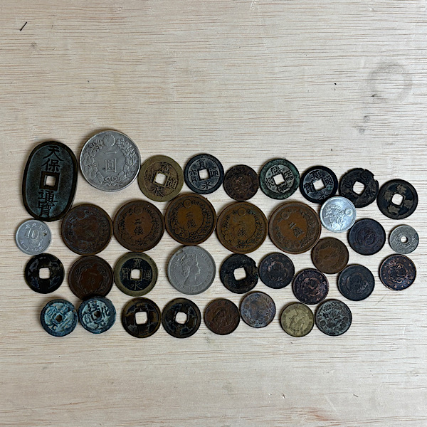 【松戸市 新松戸】古銭  銀貨 旧貨幣 を出張買取しました