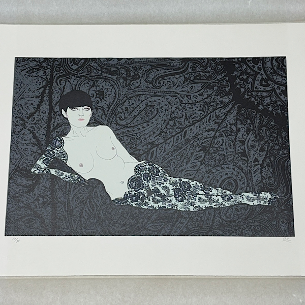 【八潮市 木曽根】加山又造 絵画 リトグラフ を出張買取しました