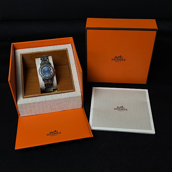 【八潮市 八潮】 HERMES  エルメス 腕時計 クリッパー を出張買取しました