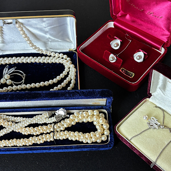 【越谷市 花田】パール 真珠 アクセサリー ネックレス を出張買取しました