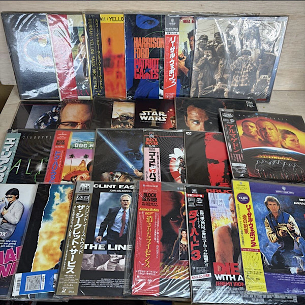 【吉川市 栄町】洋画 レーザーディスク LD レコード を出張買取しました