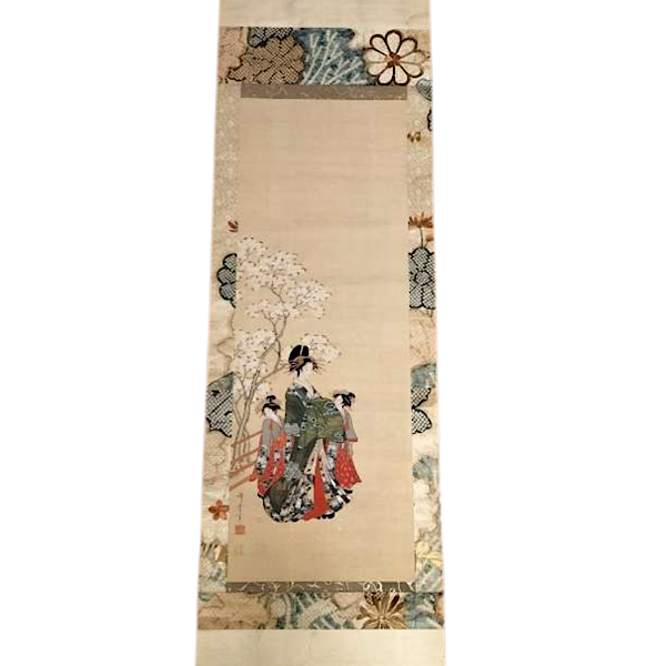 【世田谷区】喜多川歌麿の浮世絵・掛け軸を出張買取しました｜掛軸・浮世絵買取なら買取ソレゾレへ